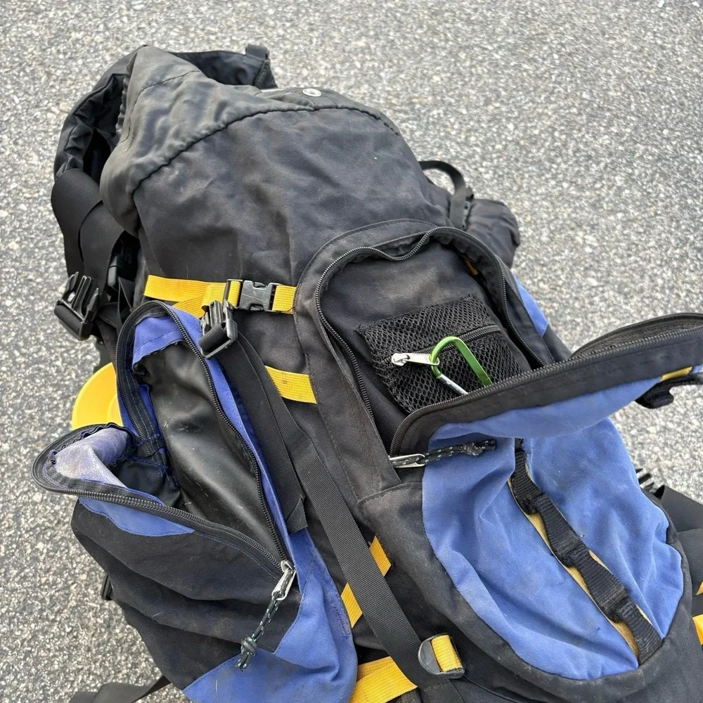Kelty Coyote 4500 Internal Frame Hiking Back Pack Light‎ Blue Backpacking Gorp